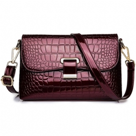 Fashion Pu Alligator Crossbody Γυναικείες Τσάντες