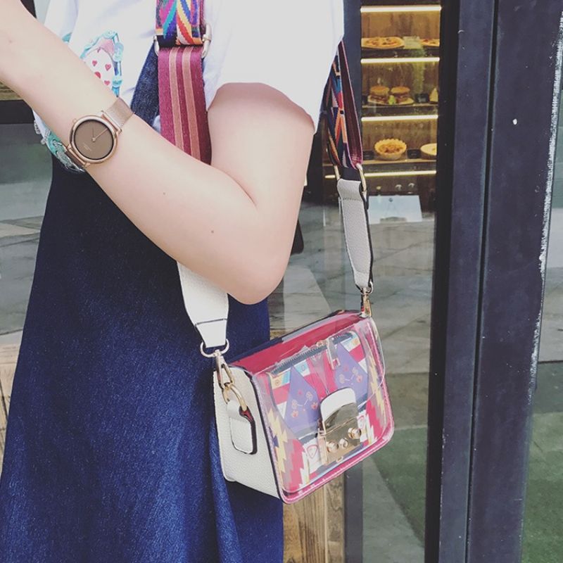 Κλειδαριά Pu Cartoon Flap Crossbody Τσάντες