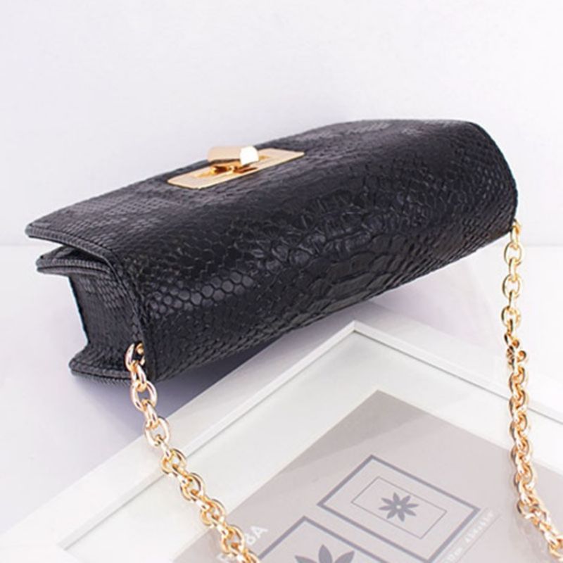 Τσάντα Ρετρό Serpentine Chain Crossbody