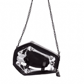 Τσάντες Tote Trunk Με Νήμα Skull Pu