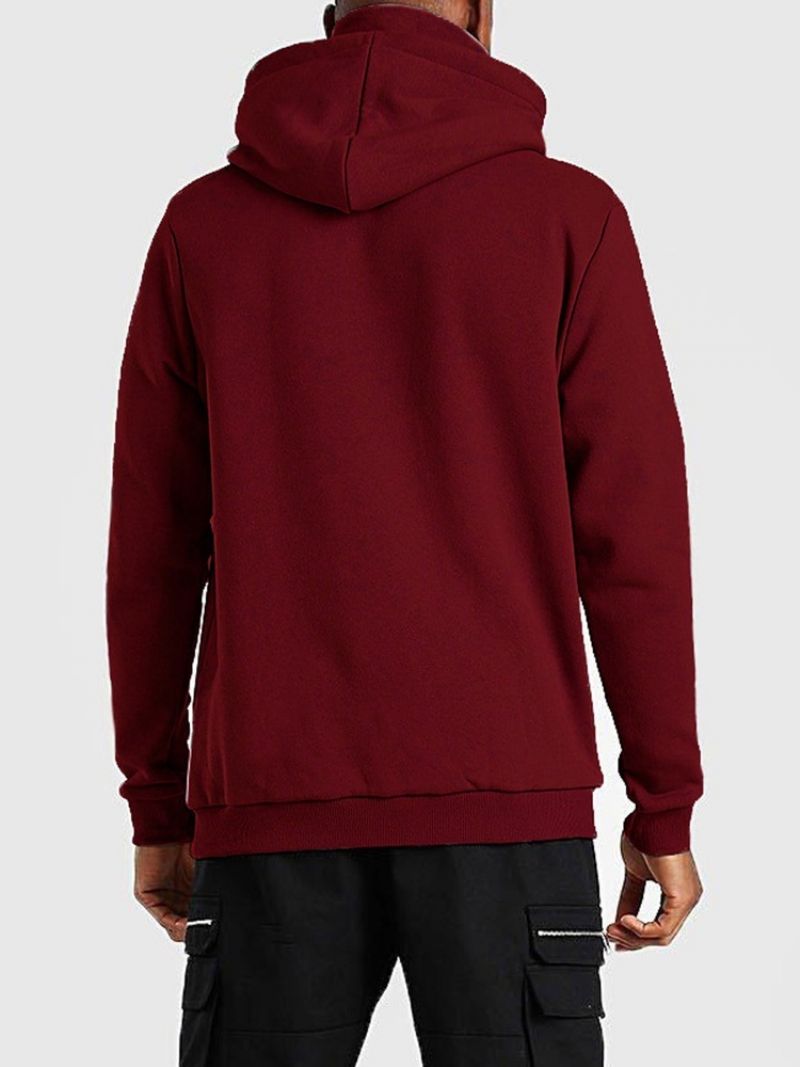 Απλό Πουλόβερ Fleece Slim European Hoodies