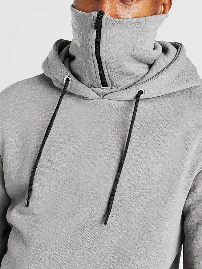 Απλό Πουλόβερ Fleece Slim European Hoodies