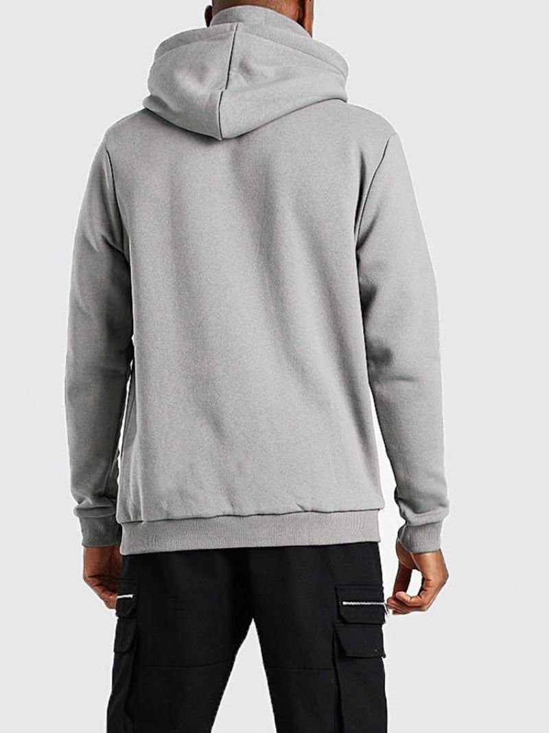 Απλό Πουλόβερ Fleece Slim European Hoodies