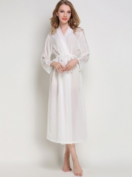 Robe See-Through Long Sexy Night Robe