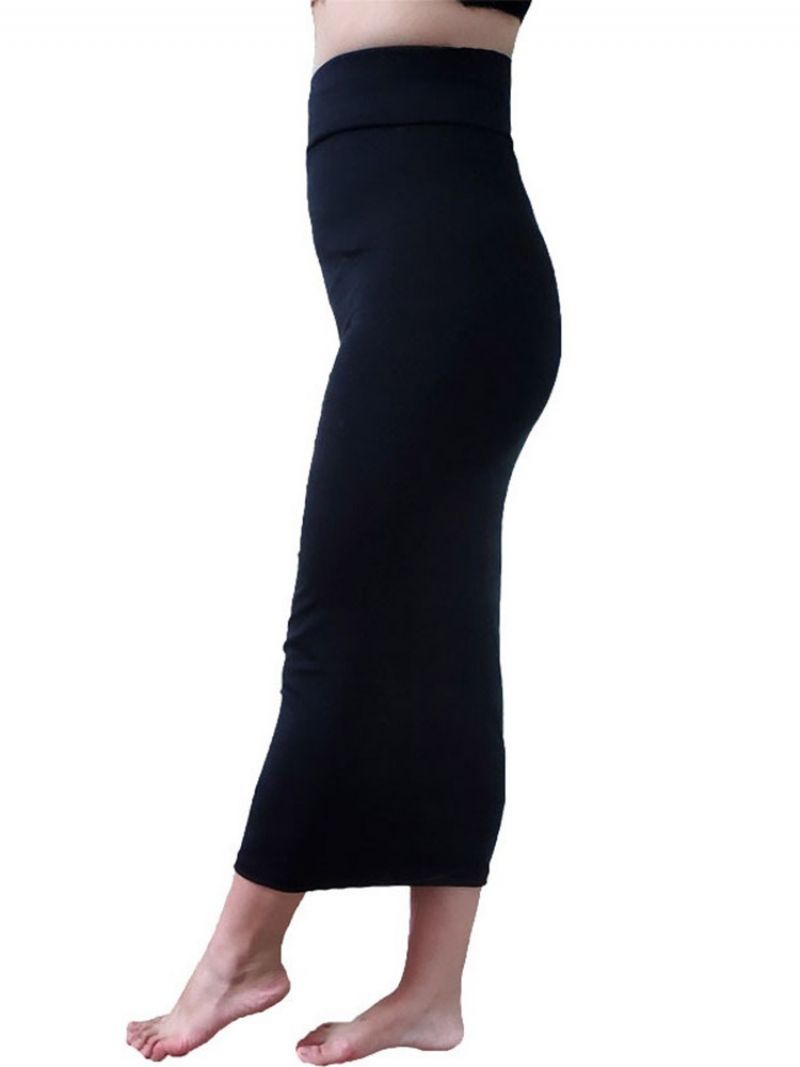 Απλό Σέξι Φούστα Bodycon Mid-Calf Bodycon