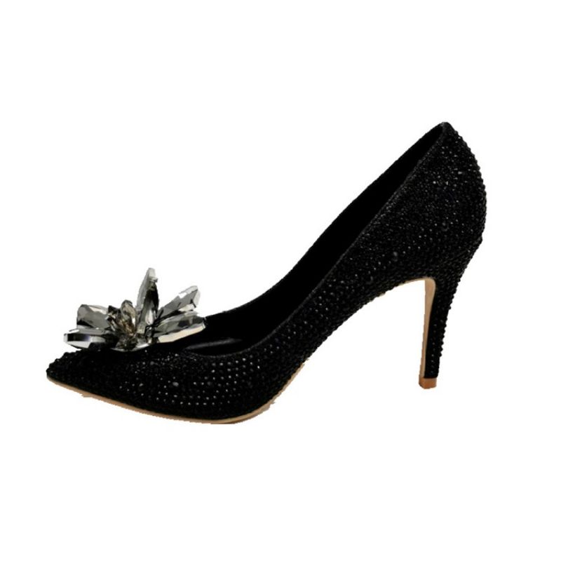 Stiletto Heel Slip-On Rhinestone Western Thin Παπούτσια