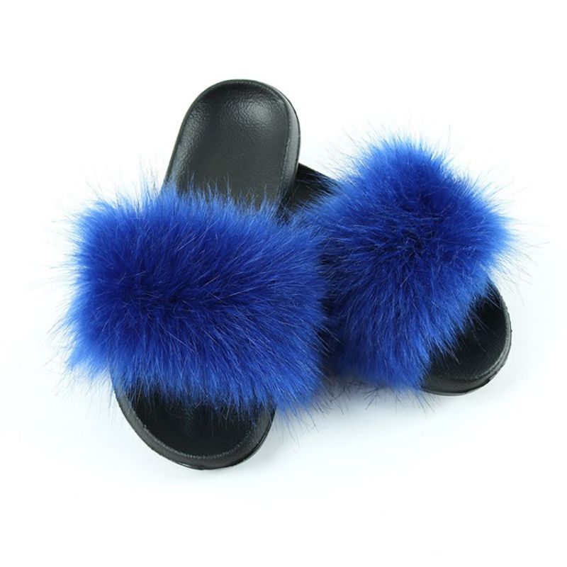 Pompon Flat Με Slip-On Απλές Παντόφλες