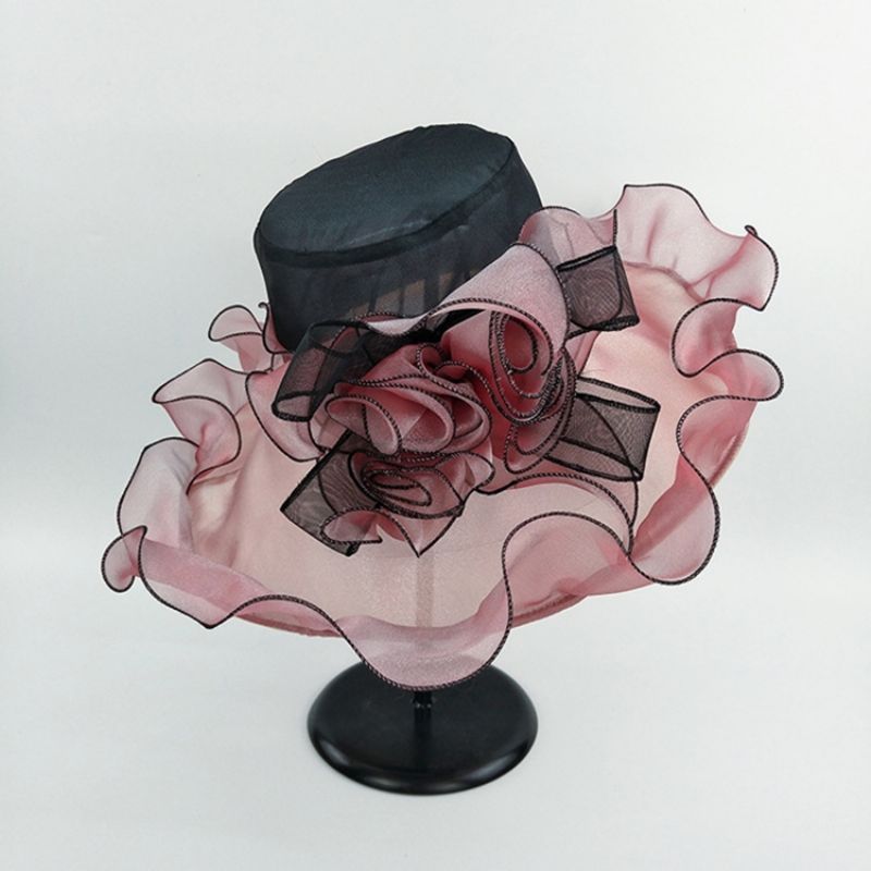 Floral Organza Sunhat