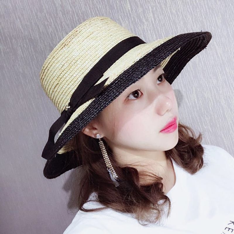 Ribbon Elegance Sunhat