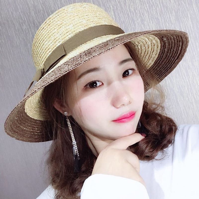 Ribbon Elegance Sunhat