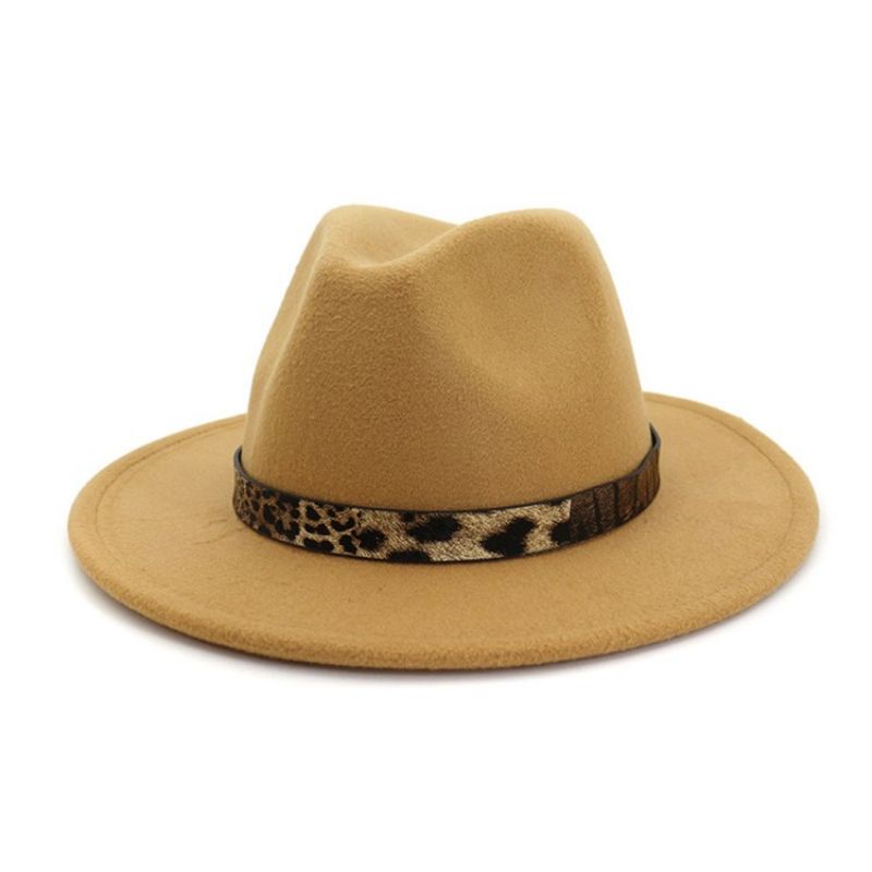 Χειμερινά Καπέλα Με Στάμπα Fedora Leopard