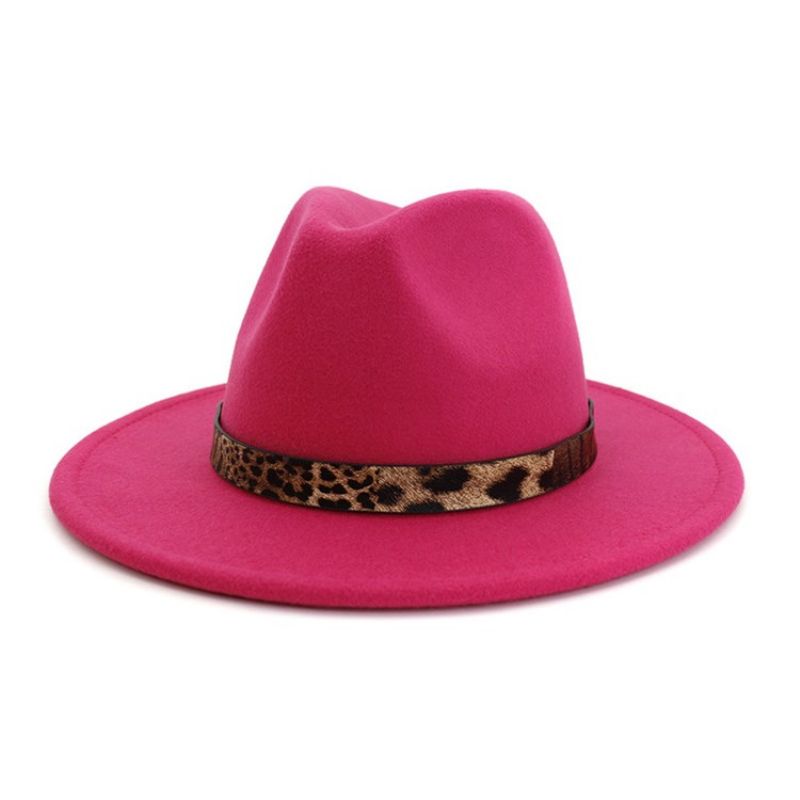 Χειμερινά Καπέλα Με Στάμπα Fedora Leopard