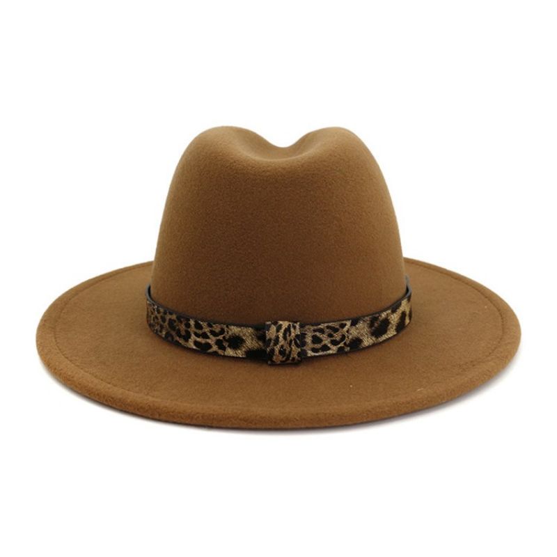 Χειμερινά Καπέλα Με Στάμπα Fedora Leopard