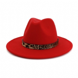 Χειμερινά Καπέλα Με Στάμπα Fedora Leopard